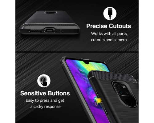 Силіконовий протиударний чохол для Huawei Mate 20X