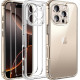 Прозорий чохол для iPhone 16 Pro Max з захисним склом