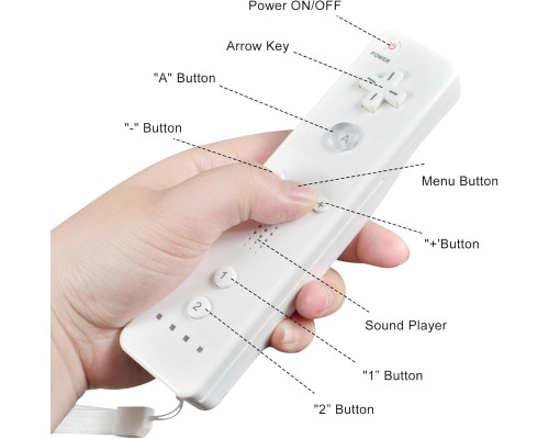 Контролер для ігрової консолі Wii з функцією Motion Plus