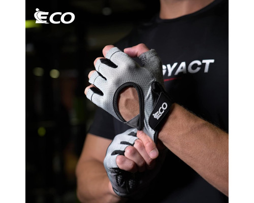 Рукавички для фітнесу та силових тренувань iECO Fitness Gloves (Розмір М)