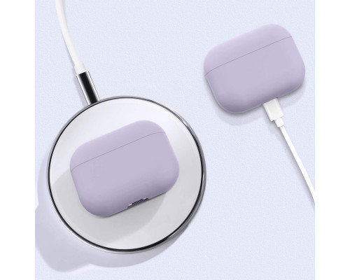 Силіконовий чохол для AirPods Pro (фіолетовий)