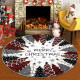 Килим U'Artlines Christmas Round Area Rug