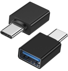 Адаптер USB Type-C (Male) на USB 3.0 (Female) 1 шт