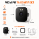 Віконна Wi-Fi камера AntCctv 3 МП 1296P із нічним баченням і двостороннім аудіозв’язком
