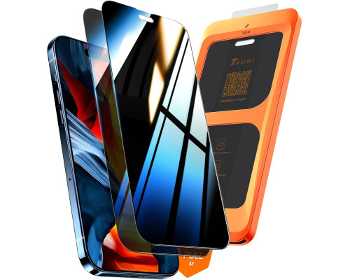 Комплект захисного скла антишпигун для iPhone 16 Pro Max