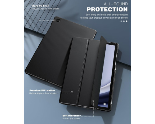 Чохол-книжка для Samsung Galaxy Tab A9+ 2023 з твердою підставкою