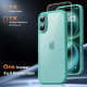 Чохол TAURI для iPhone 16 із захисним HD-склом у комплекті