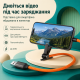 Плетений кабель USB-A — USB Type-C з кутовим конектором і тримачем для телефона