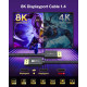 Кабель DisplayPort HDR10 для ПК