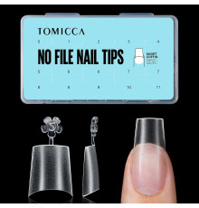 Накладні типси TOMICCA для нарощування нігтів (510шт)