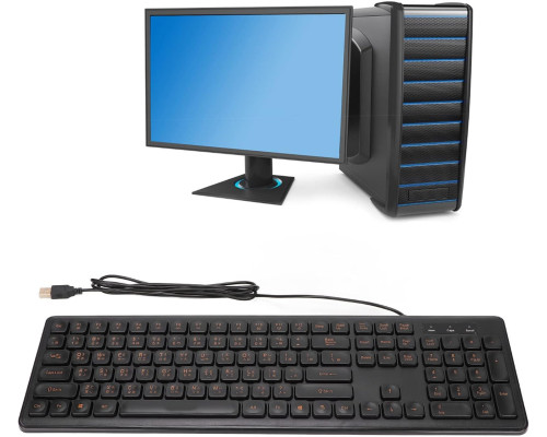 Двомовна USB-клавіатура Yunseity (китайсько-англійська)
