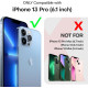 Ударостійкий прозорий чохол для iPhone 13 Pro