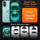 Чохол TAURI для iPhone 16 із захисним HD-склом у комплекті