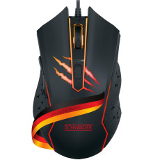 Ігрова дротова миша SCHWAIGER GM3000 для ПК з RGB-підсвічуванням