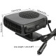 Портативний автомобільний обігрівач-тепловентилятор 12V 150W
