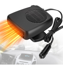 Портативний автомобільний обігрівач-тепловентилятор 12V 150W