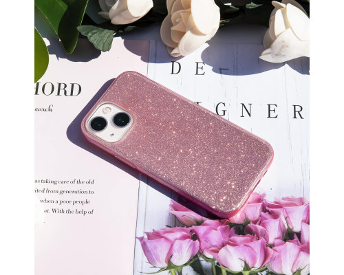 Захисний чохол з блискітками для iPhone 12 Mini та iPhone 13 Mini Pink