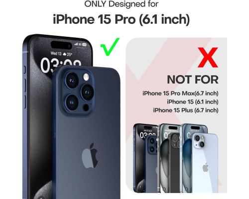 Прозорий чохол для iPhone 15 Pro