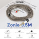 Кабель для навушників IEM 16 жил 2 Pin 0.78 мм - 3.5 мм