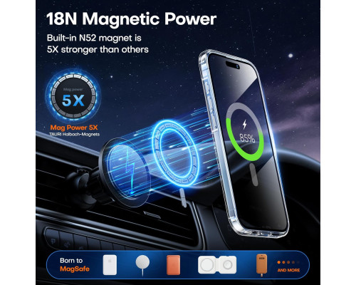 Прозорий MagSafe чохол для iPhone 15