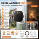 Віконна Wi-Fi камера AntCctv 3 МП 1296P із нічним баченням і двостороннім аудіозв’язком
