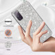 Силіконовий чохол з ефектом гліттера для Samsung Galaxy S20 FE
