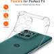Прозорий силіконовий чохол ivoler для Motorola Moto Edge 50