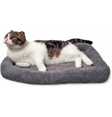 Лежанка для котів LesyPet (56 × 41 см) з нековзним дном і бортиками