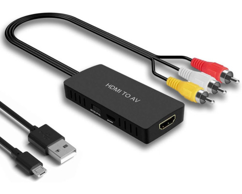 Універсальний HDMI-AV конвертер для старих ТВ