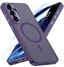 Захисний чохол Magnetic Design з MagSafe + захисне скло для Samsung Galaxy S24