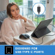 Дротова ергономічна миша для ноутбуків та USB Type-C