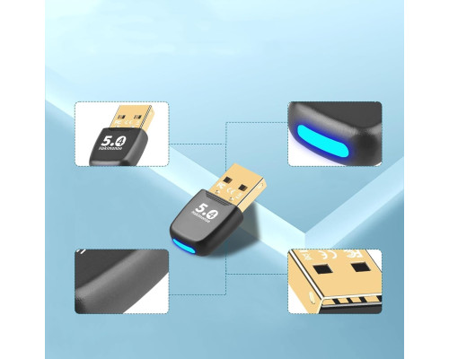 Bluetooth-адаптер для ПК (версія 5.4, радіус дії 20 м)