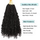 Пасма для плетіння гачком Box Braids (Набір з 7 упаковок)