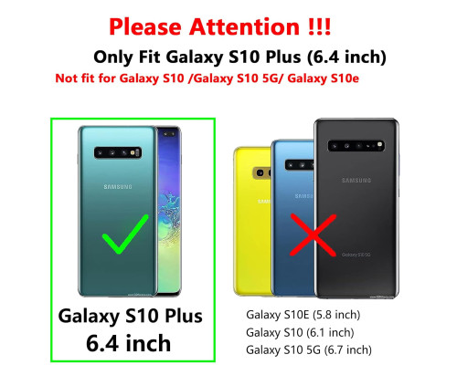 Ударостійкий чохол для Samsung Galaxy S10 Plus + захисна плівка