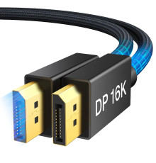 Кабель DisplayPort 2 м для ігрового монітора та відеокарти