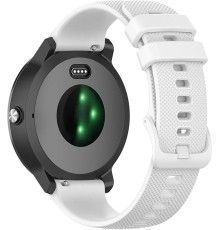 Силіконовий ремінець 20 мм для смарт-годинників Garmin, Galaxy Watch