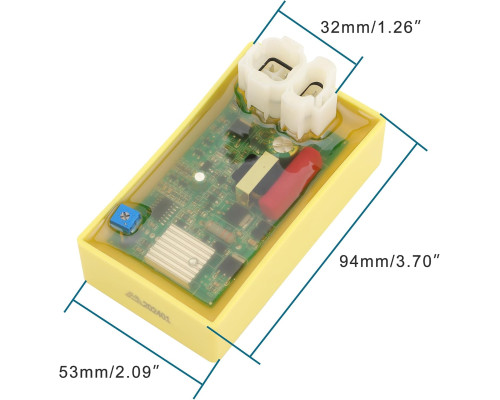 Регульований CDI-комутатор GOOFIT 6 Pin для двигунів GY6 50-150 см³