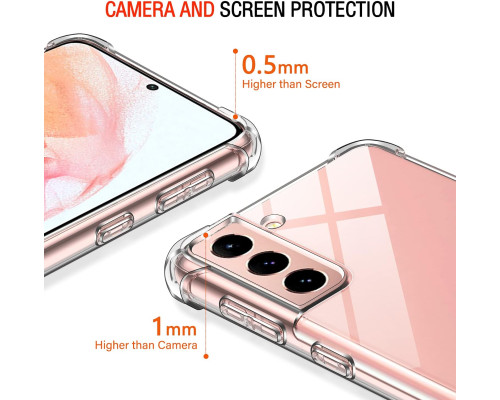 Прозорий захисний чохол для Samsung Galaxy S21