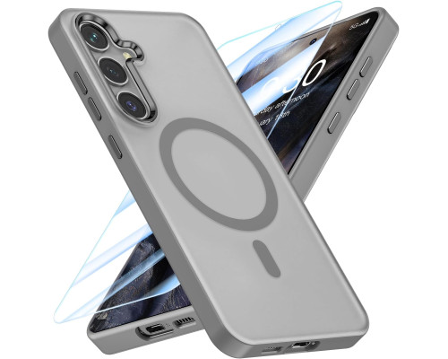 Захисний чохол для Samsung Galaxy S24 з MagSafe + захисне скло