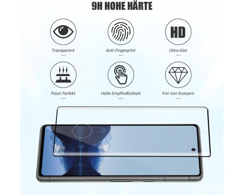 Захисне скло 3D для Google Pixel 7 Pro 5G комплект 2 шт