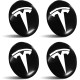 Набір ковпачків на колісні диски Tesla Model 3/Model Y 56 мм