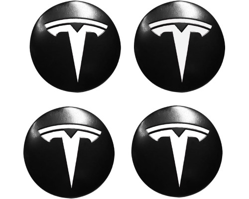 Набір ковпачків на колісні диски Tesla Model 3/Model Y 56 мм