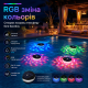 Плаваючий RGB світильник для басейну AMILL на сонячній батареї