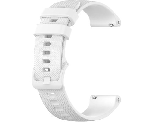 Силіконовий ремінець 20 мм для смарт-годинників Garmin, Galaxy Watch