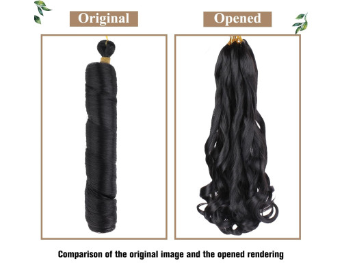 Французьке плетене волосся(7шт в упаковці)