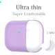 Силіконовий чохол для AirPods Pro (фіолетовий)