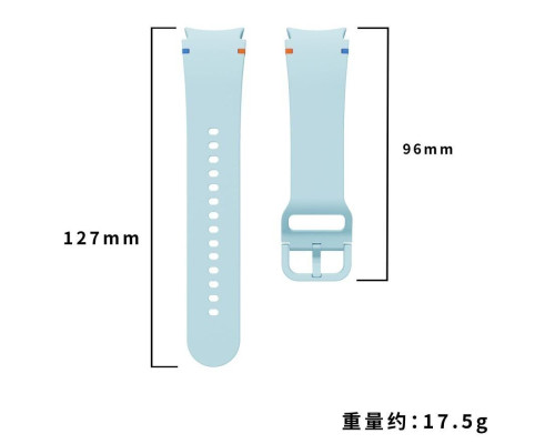 Ремінець Deexe Elino Strap для Samsung Galaxy Watch 4 / 5 / 6 / 7 / FE 20mm