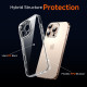 Прозорий чохол для iPhone 16 Pro Max з захисним склом