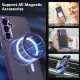Захисний чохол Magnetic Design з MagSafe + захисне скло для Samsung Galaxy S24
