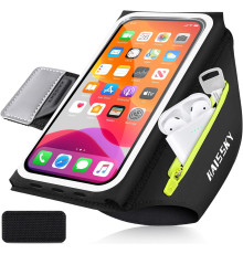 Спортивний чохол на руку для смартфонів до 6.8 дюймів для Apple iPhone та Samsung Galaxy